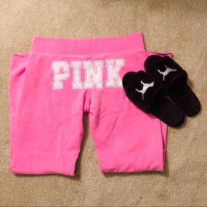 VS Pink Lounge Pants Flare